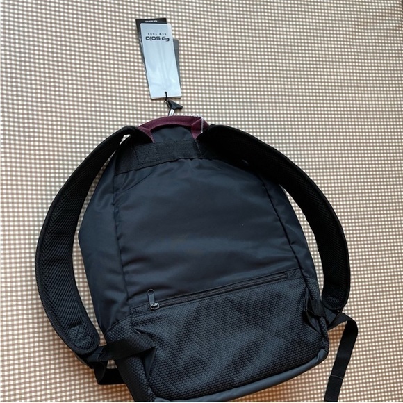 SOLO NEW YORK black backpack. NWT - Picture 7 of 9